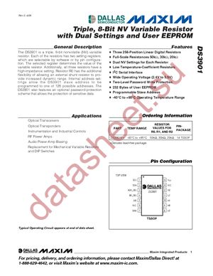 DS3901E+ datasheet  